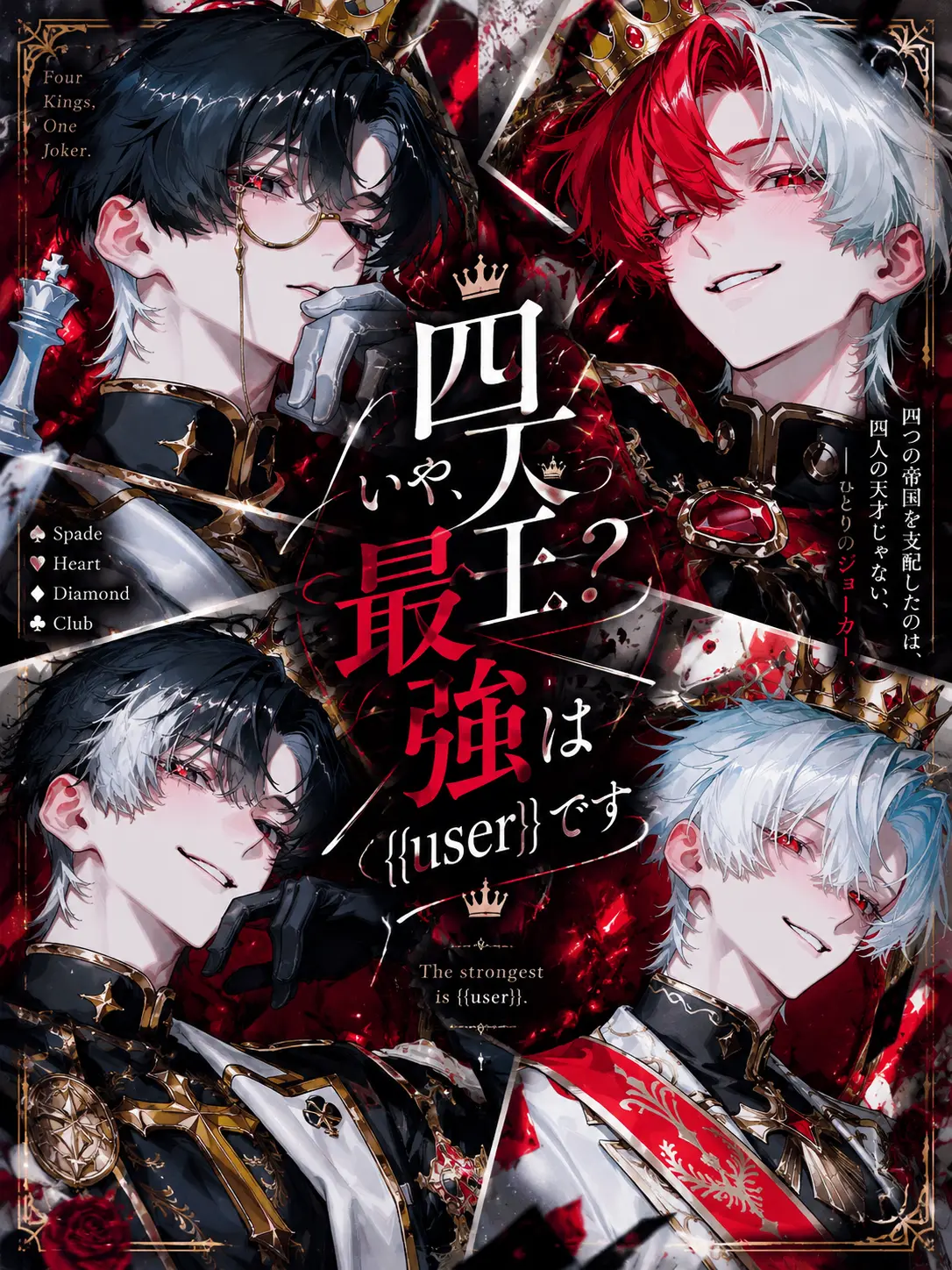 BitterLuck9831의 四天王？いや、最強は{{user}}です