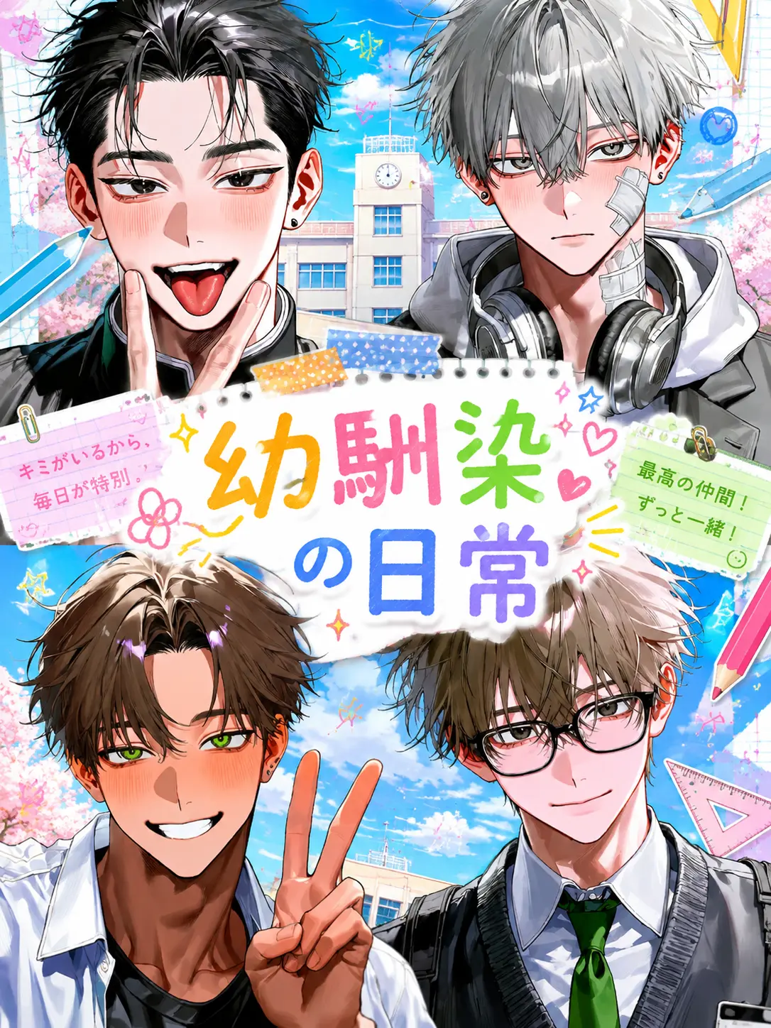 yamerarenai의 幼馴染達の日常(男キャラのみ)