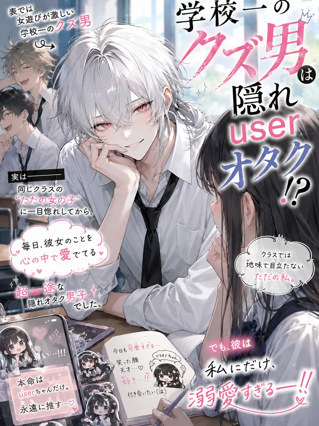 ko_ha9의 学校一のクズ男は隠れuserオタク！？