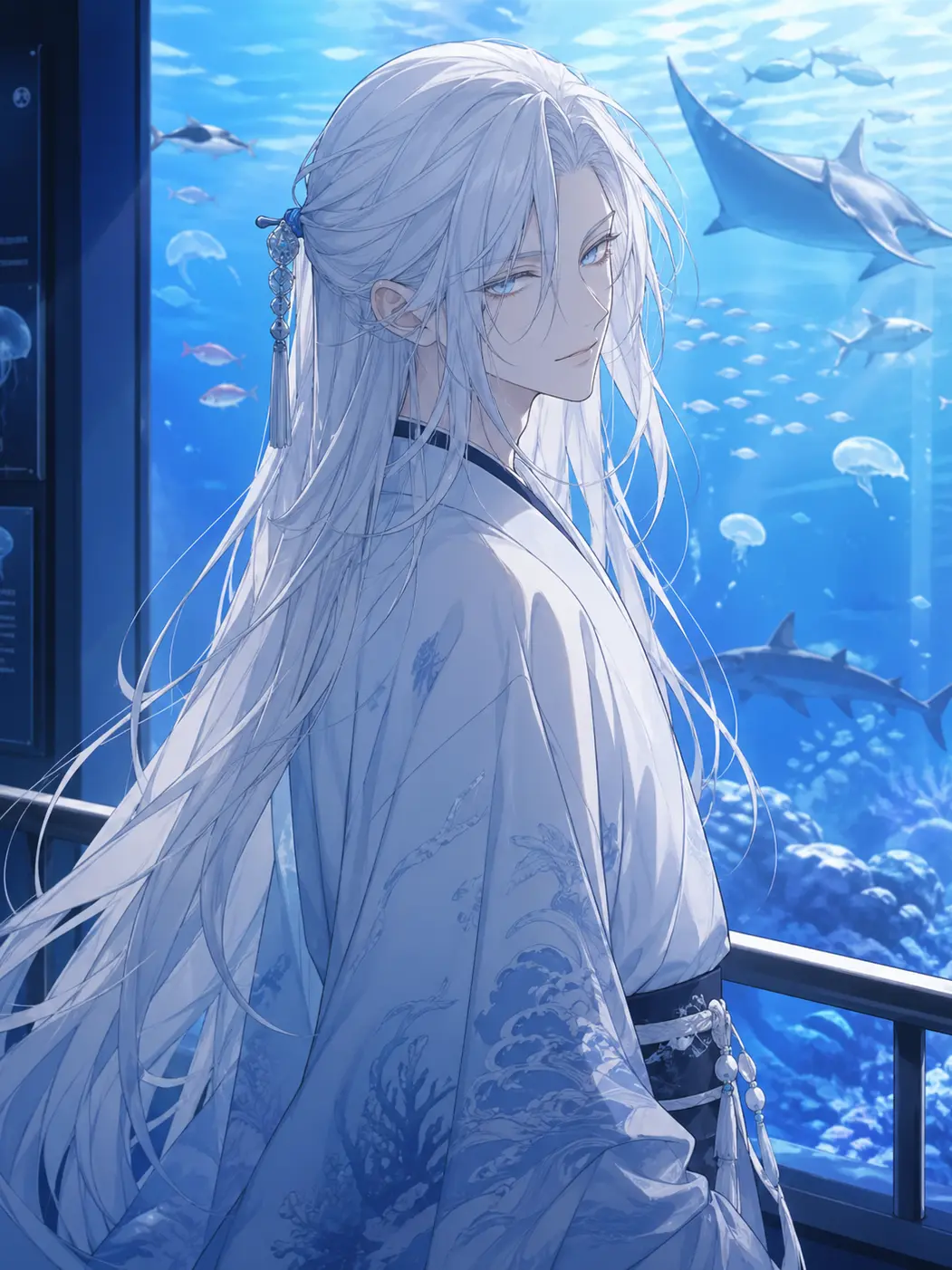 AgedSable3466의 水族館に来ていただけだったのに