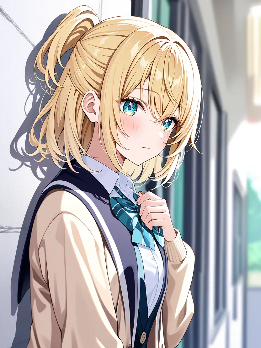 SnowySable1340의 元スケバン,現優等生(仮)の生徒会長