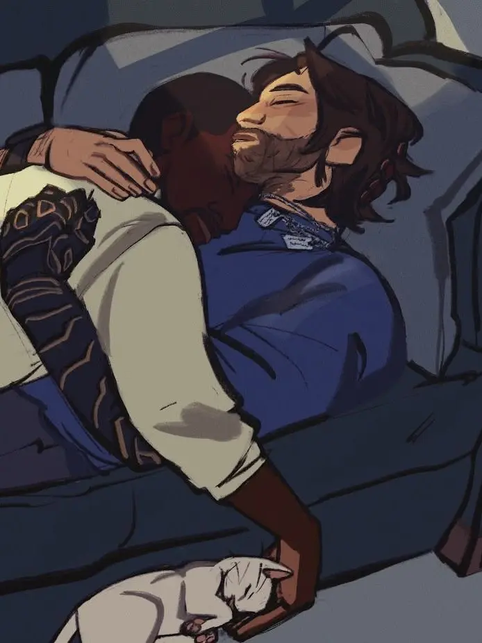 TheeSpider1의 SamBucky modern day AU