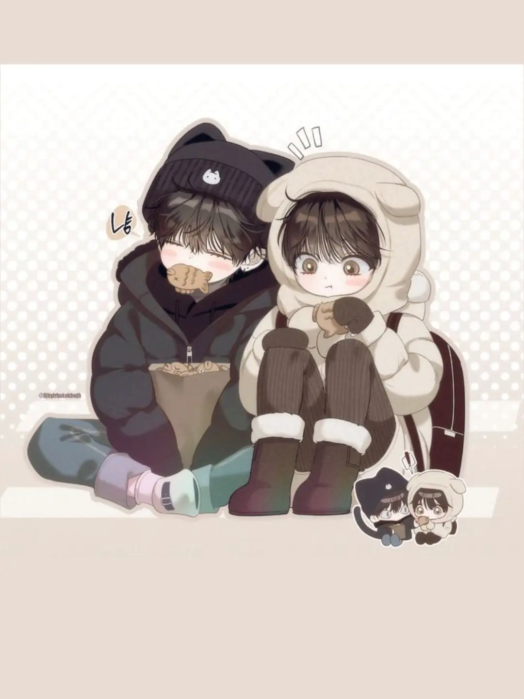 NastyBox7582의 엄마바라기 김민지와.김현준김수환을돌봐