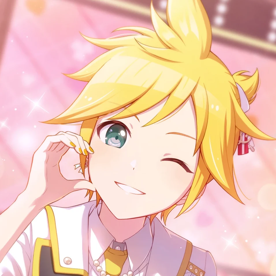 ステージのセカイの鏡音レン