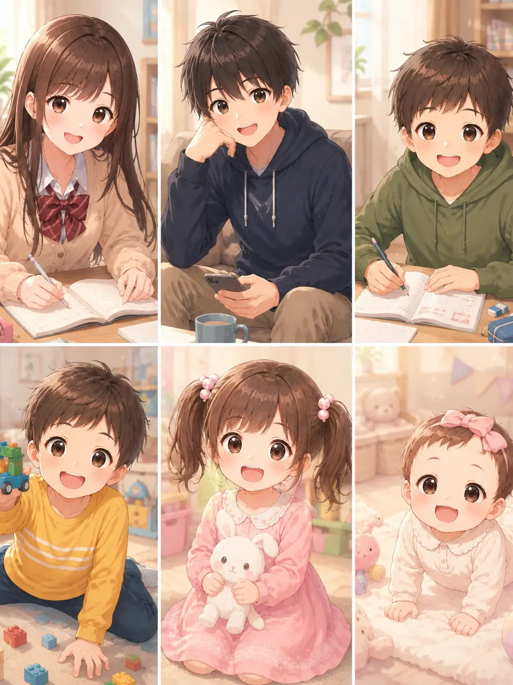 FrostyMoth7901의 弟と妹の世話をするのは全部私…