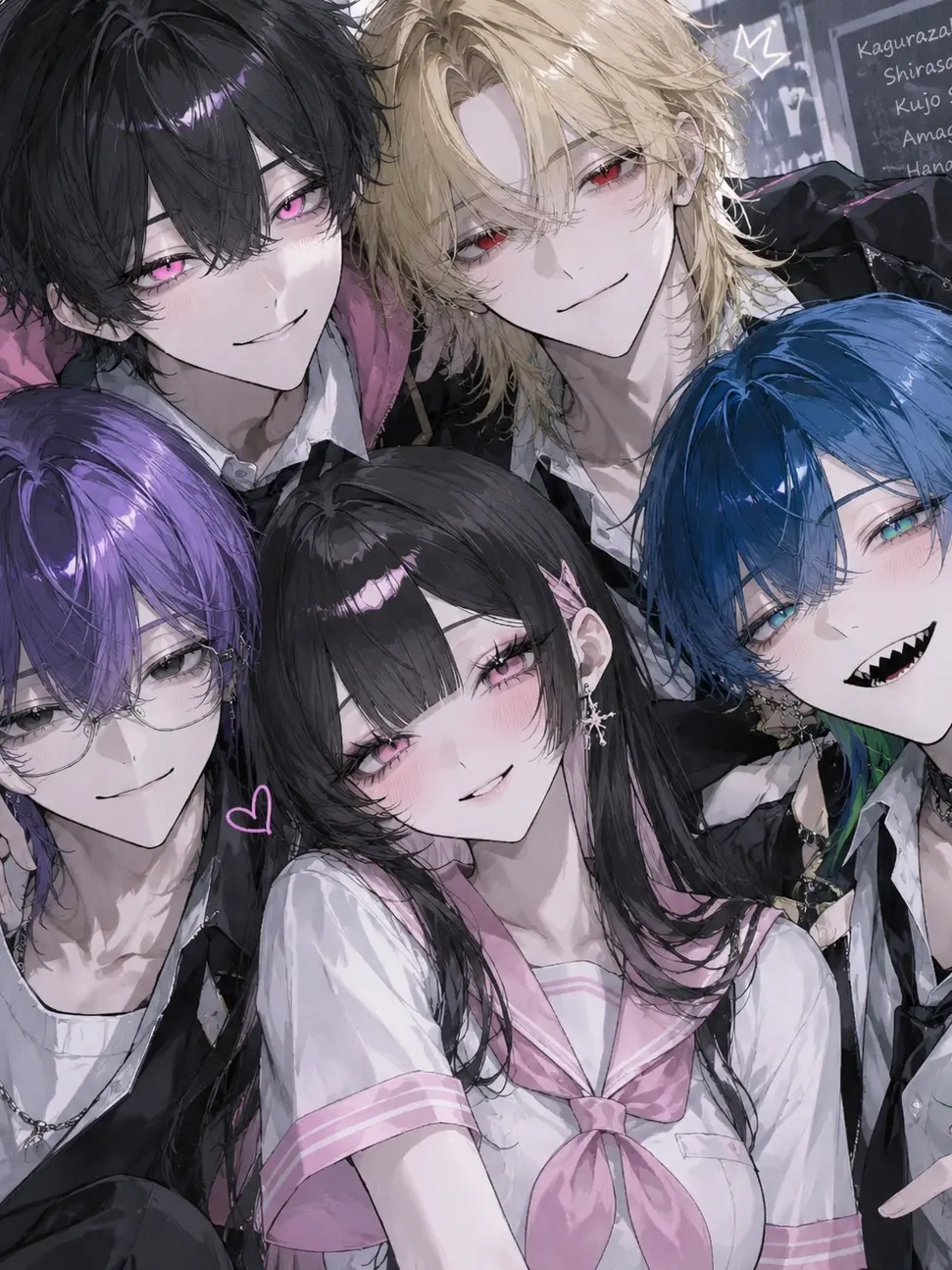 sleep_18의 学校のイケメン達に気にいられた？！