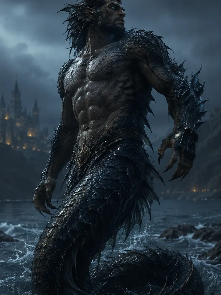 NeedyHare7305의 HIS HUMAN MATE BENEATH THE DROWNED SEA CROWN