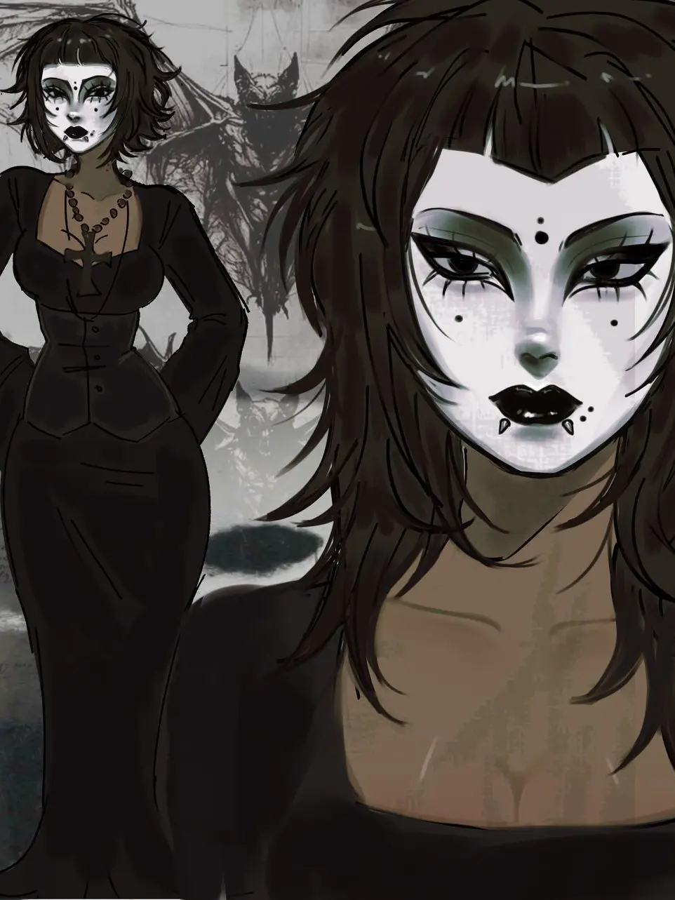 VioletMixer5604의 Goth gf