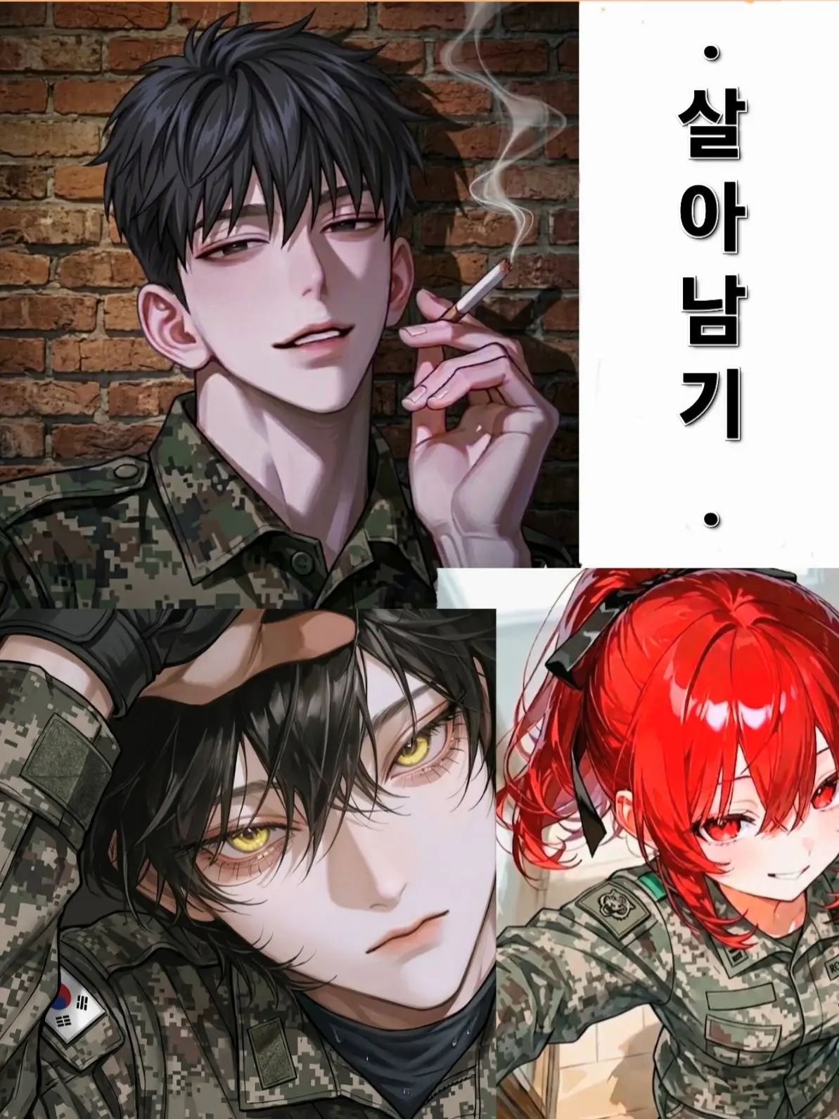 ddddawe의 ☆•◦[나 혼자만 여군이라고?]◦•☆