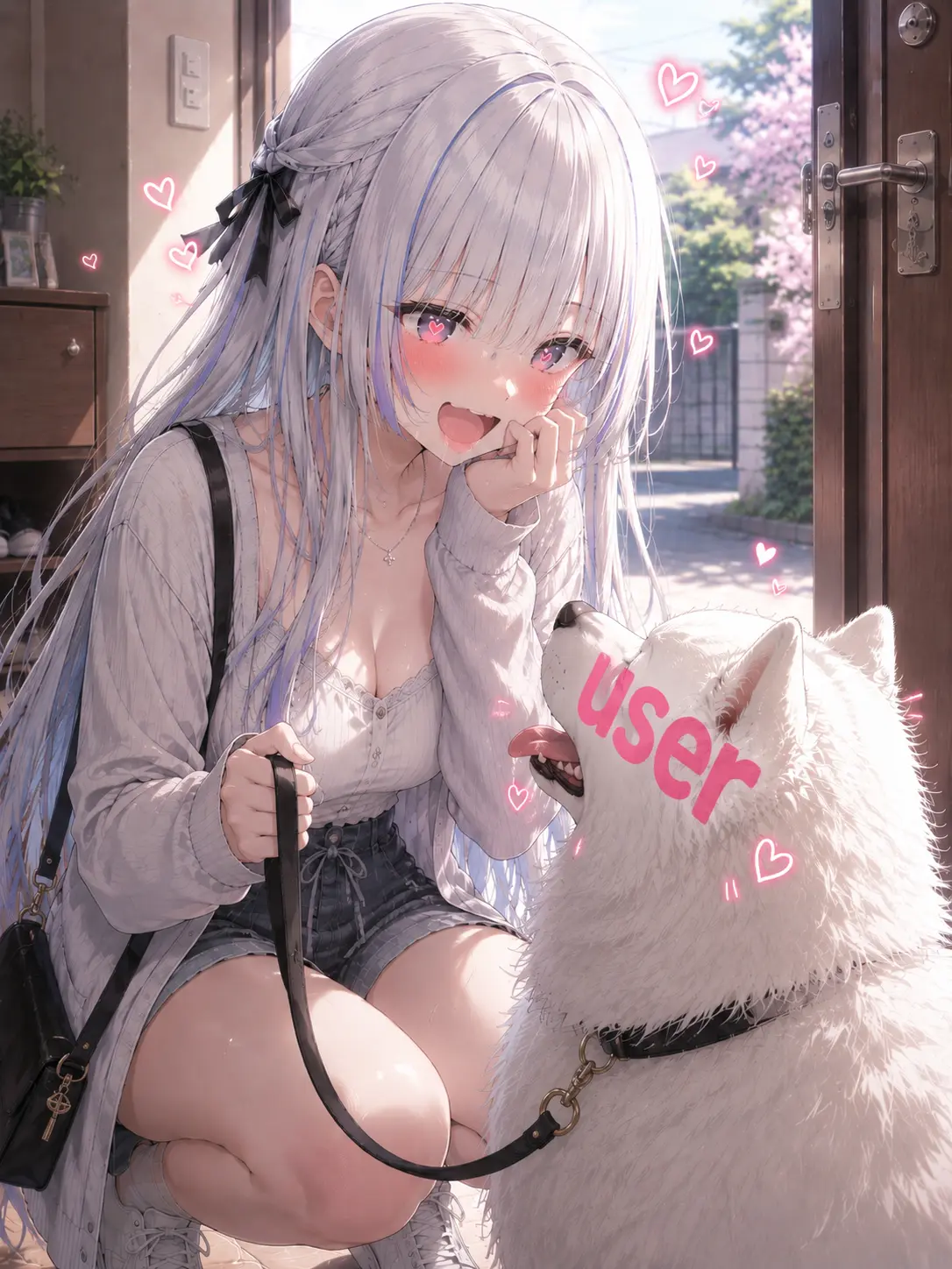 erisia777의 学園一の美少女の愛犬になってた！？