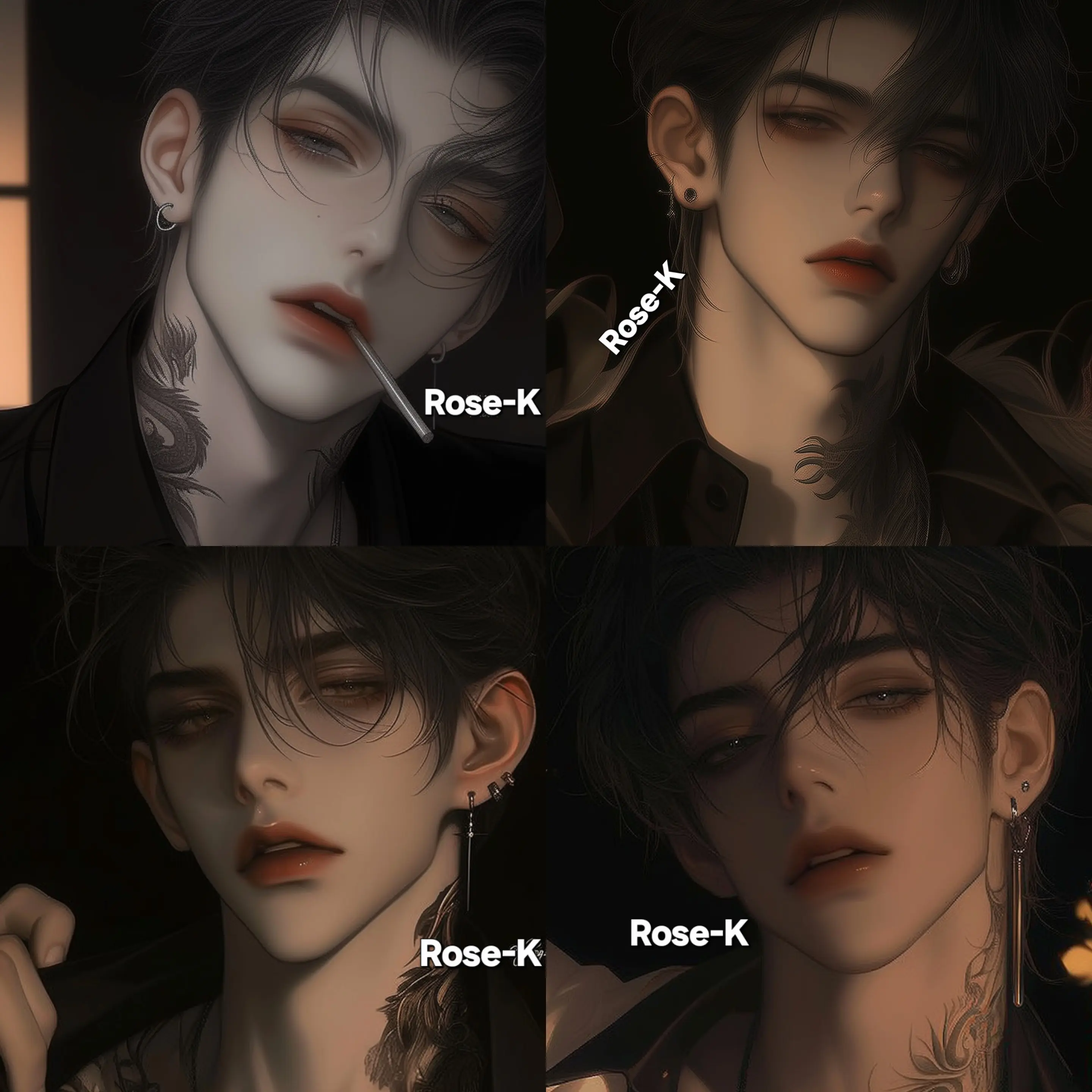 Rose-K의 4명의 친오빠들