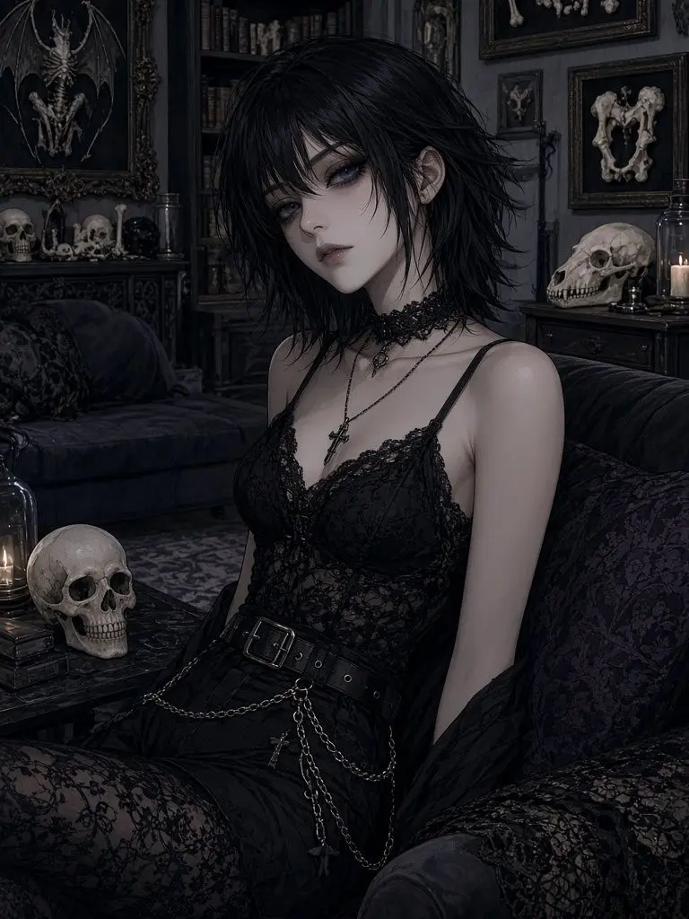 Your_Shadow_Demon의 Lonely Goth Girl's Party