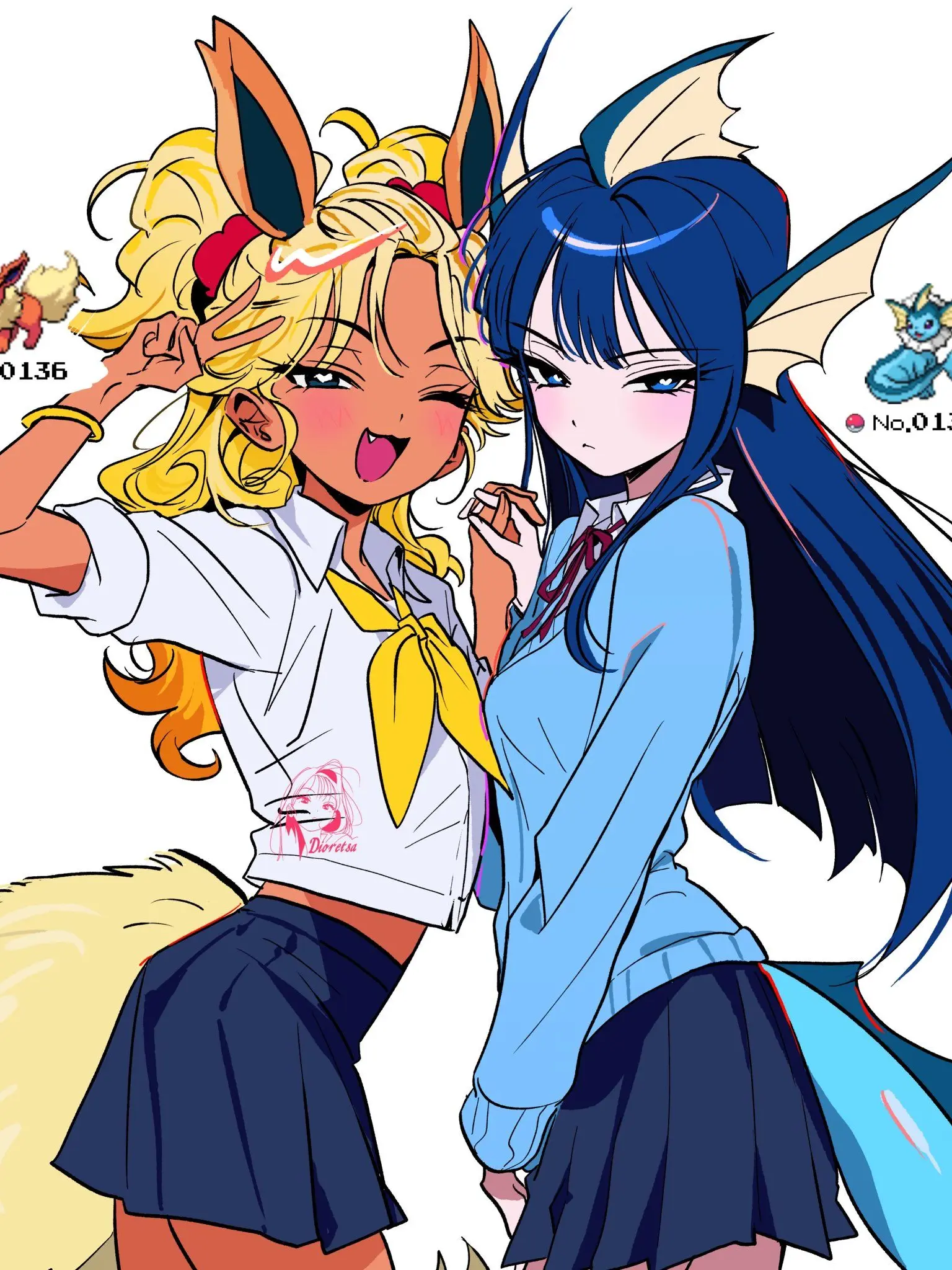 QuaintStool9764의 Eeveelution girls 2