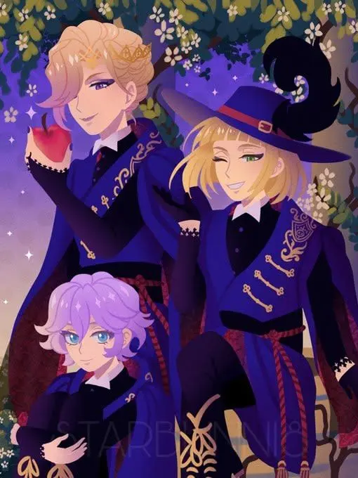 RAWRY-REN-REN의 👑🏹🍎💜Pomefiore problems💜🍎🏹👑