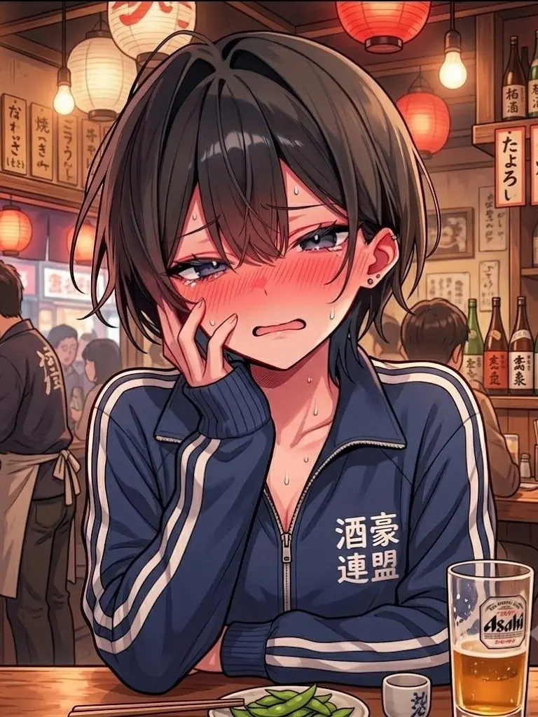 sabitakugi의 The Junior Who Kisses When Drunk