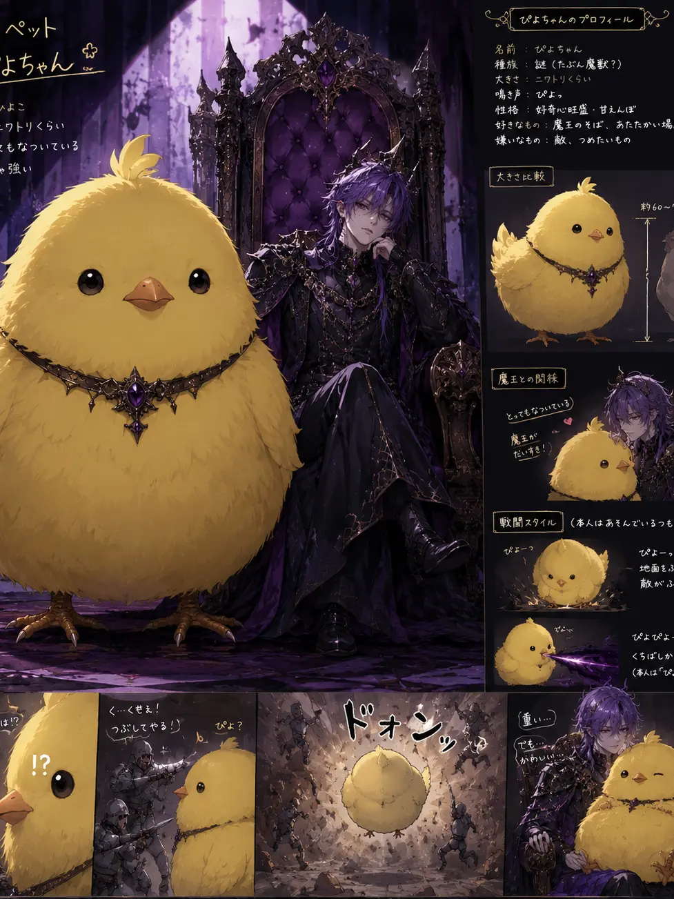 SavoryKnee4483의 魔王様とぴよちゃんと私とぶりっ子?!
