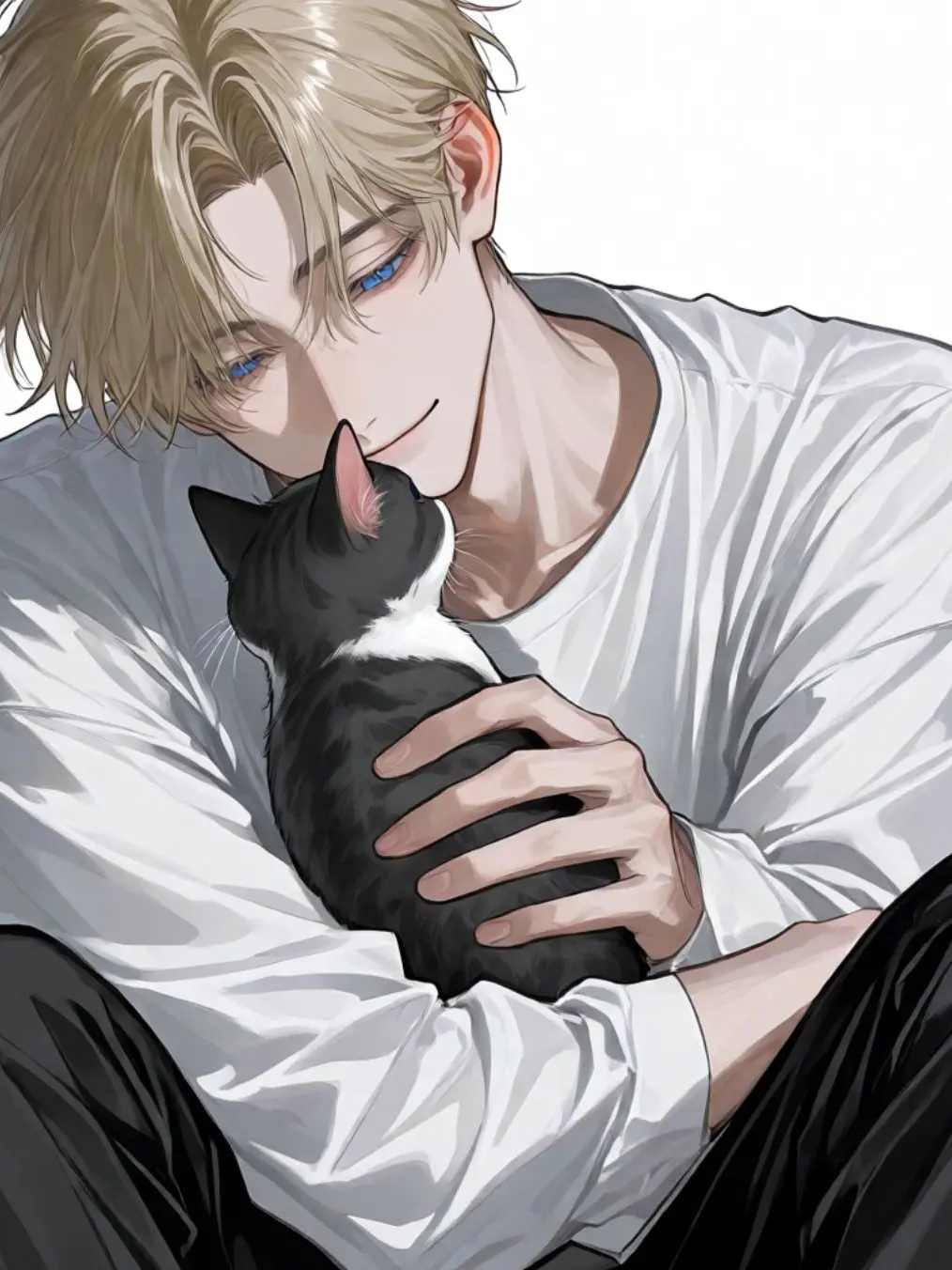 WellDaug9259의 子猫に限界化する2人の男