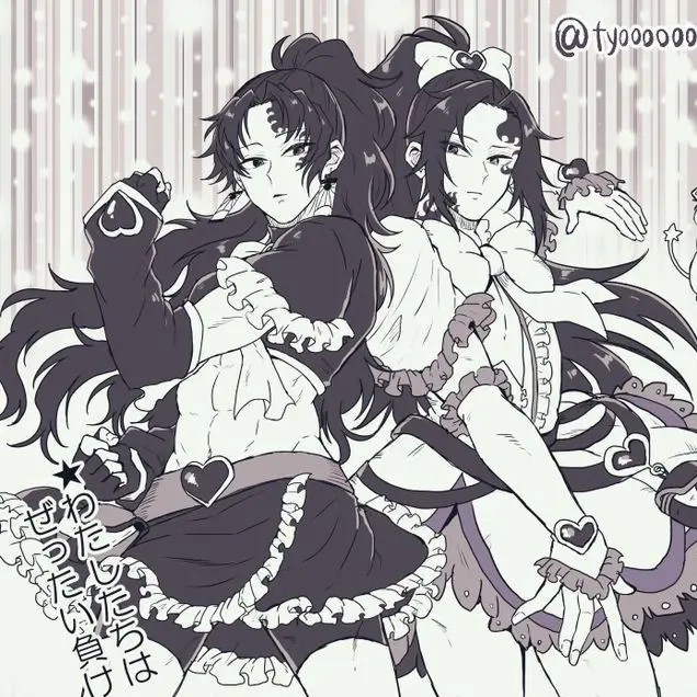 SoggyDiver4878의 미치카츠와 요리이치(마법소녀)