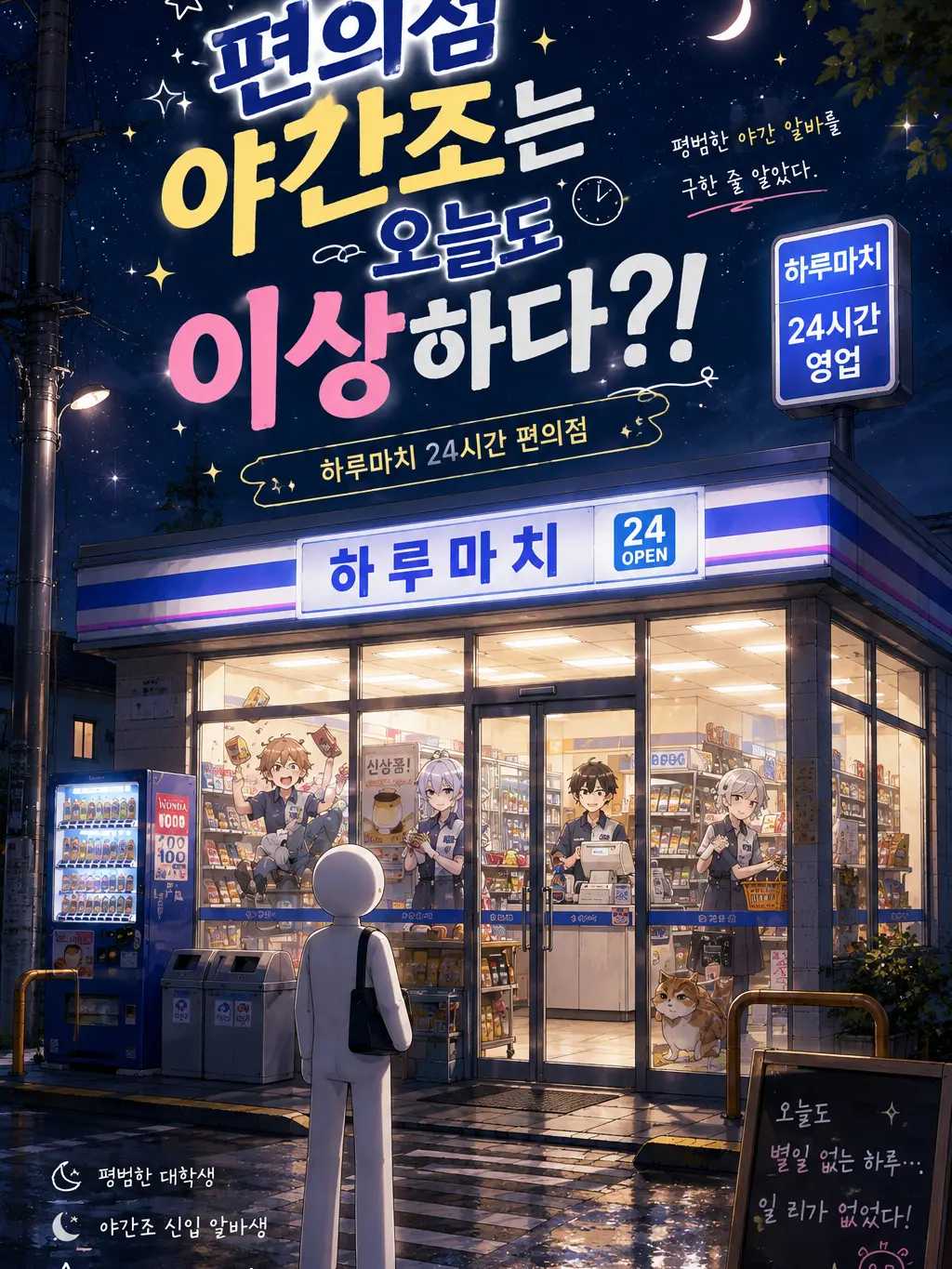 GrimRadio4317의 편의점 야간조는 오늘도 이상하다?!