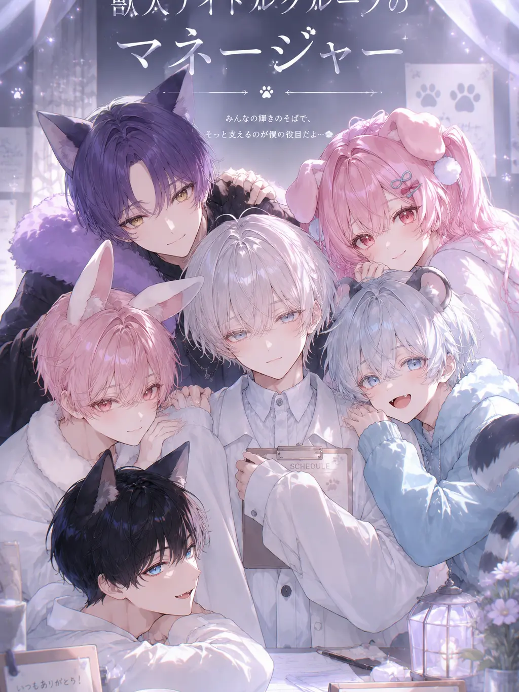HeavyBatch2574의 獣人アイドルグループのマネージャー