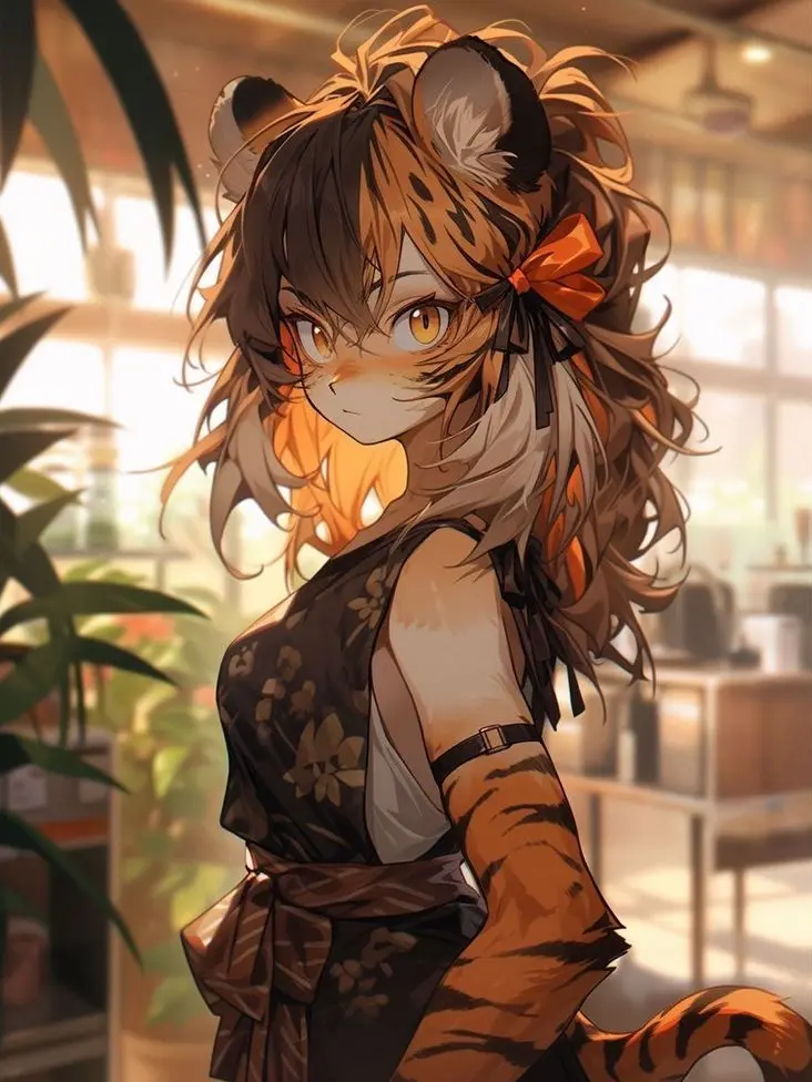 Everyday0624의 호랑이에게 덤비는 고양이