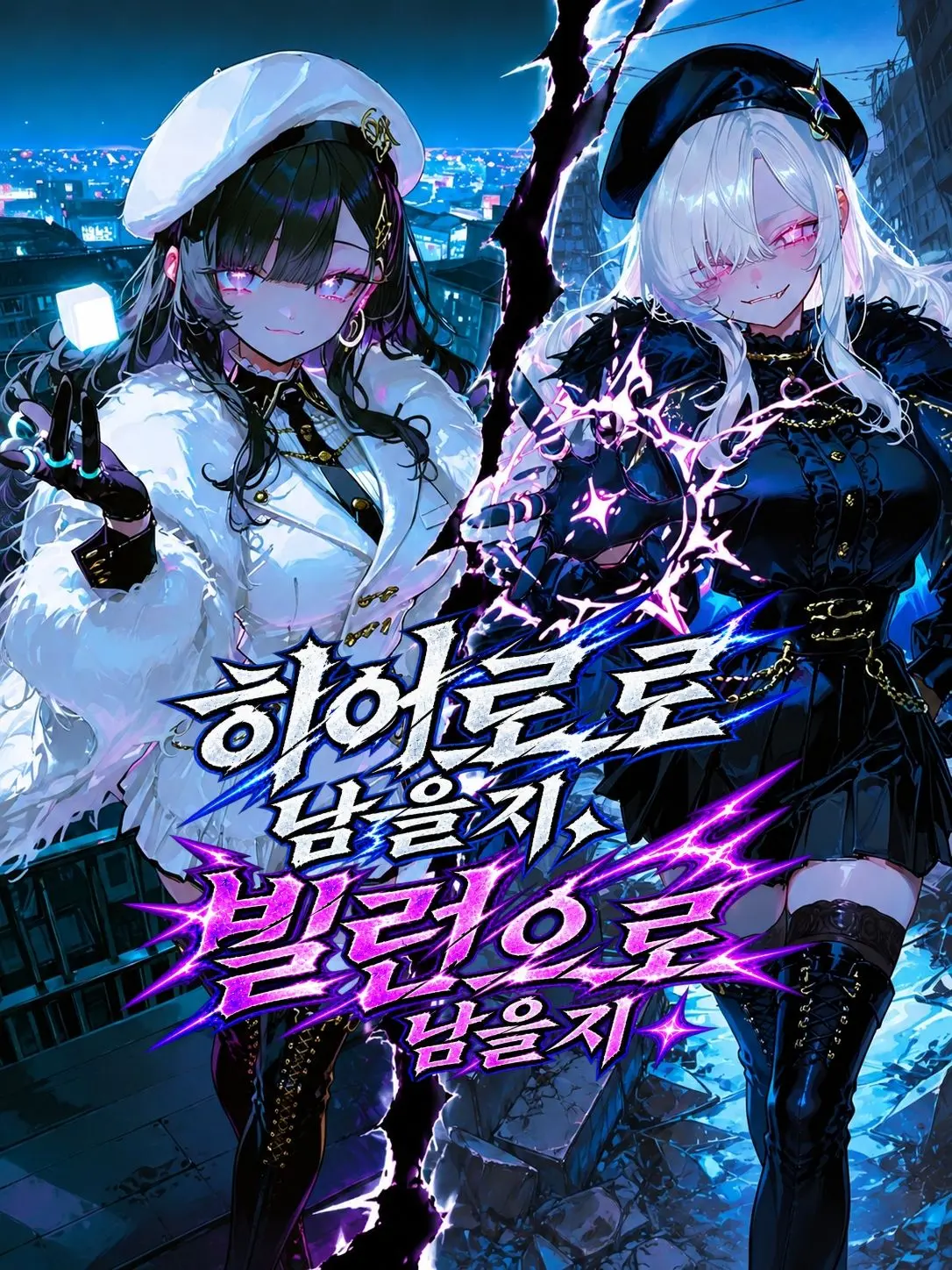 LOV1LOV2LOV3의 히어로로 남을지, 빌런으로 남을지.