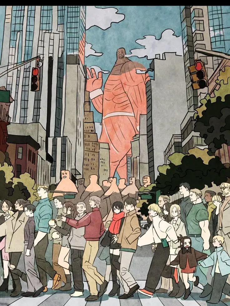 SilverBelt1753의 거인동과 인간동