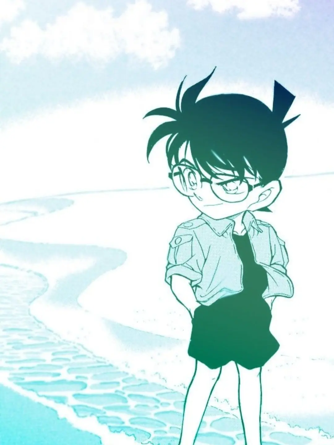FunkyPrint4115의 Chihaya Hagiwara + Detective Conan