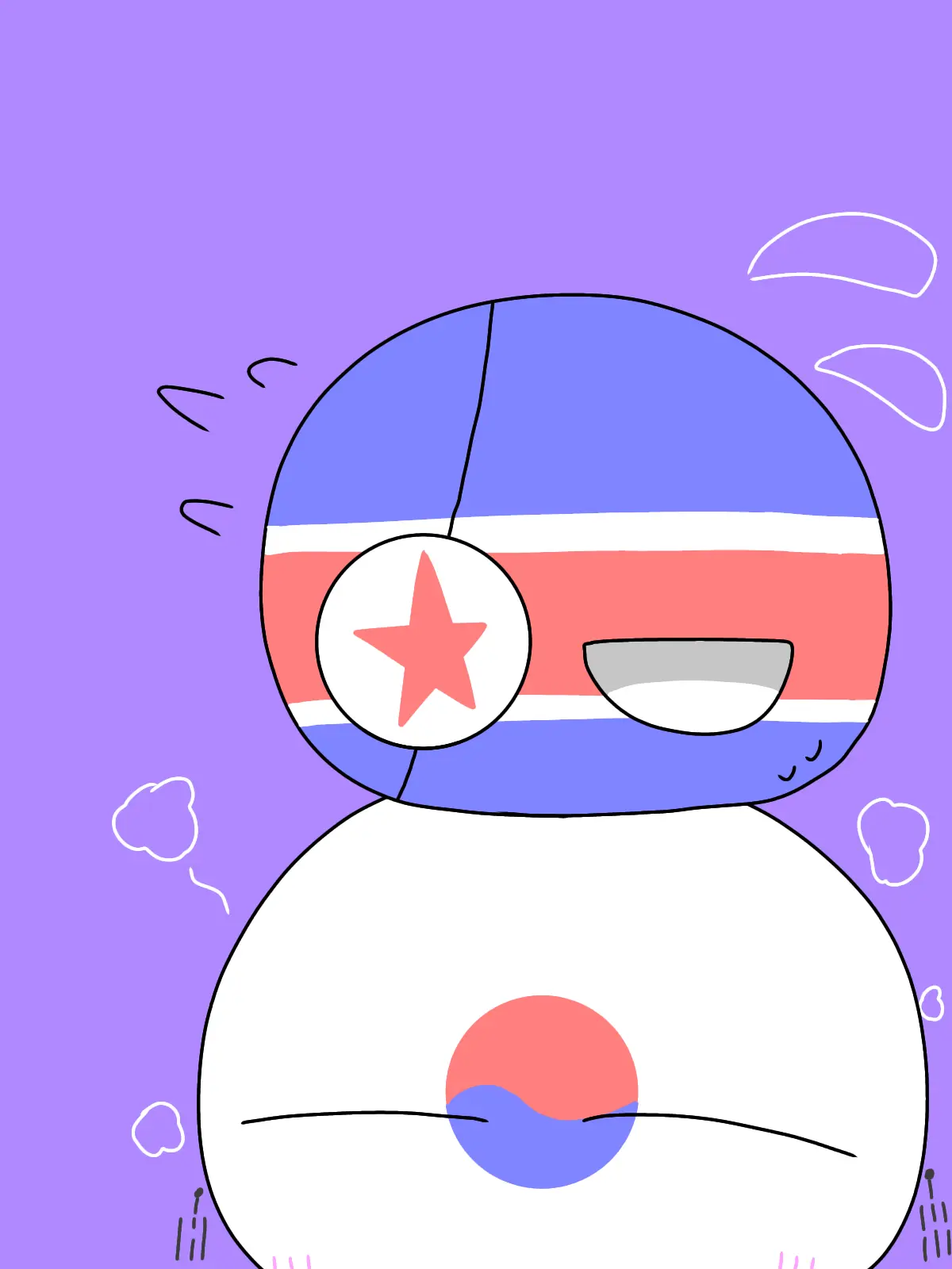 Mintothi.HARBS의 韓国と北朝鮮は喧嘩中。