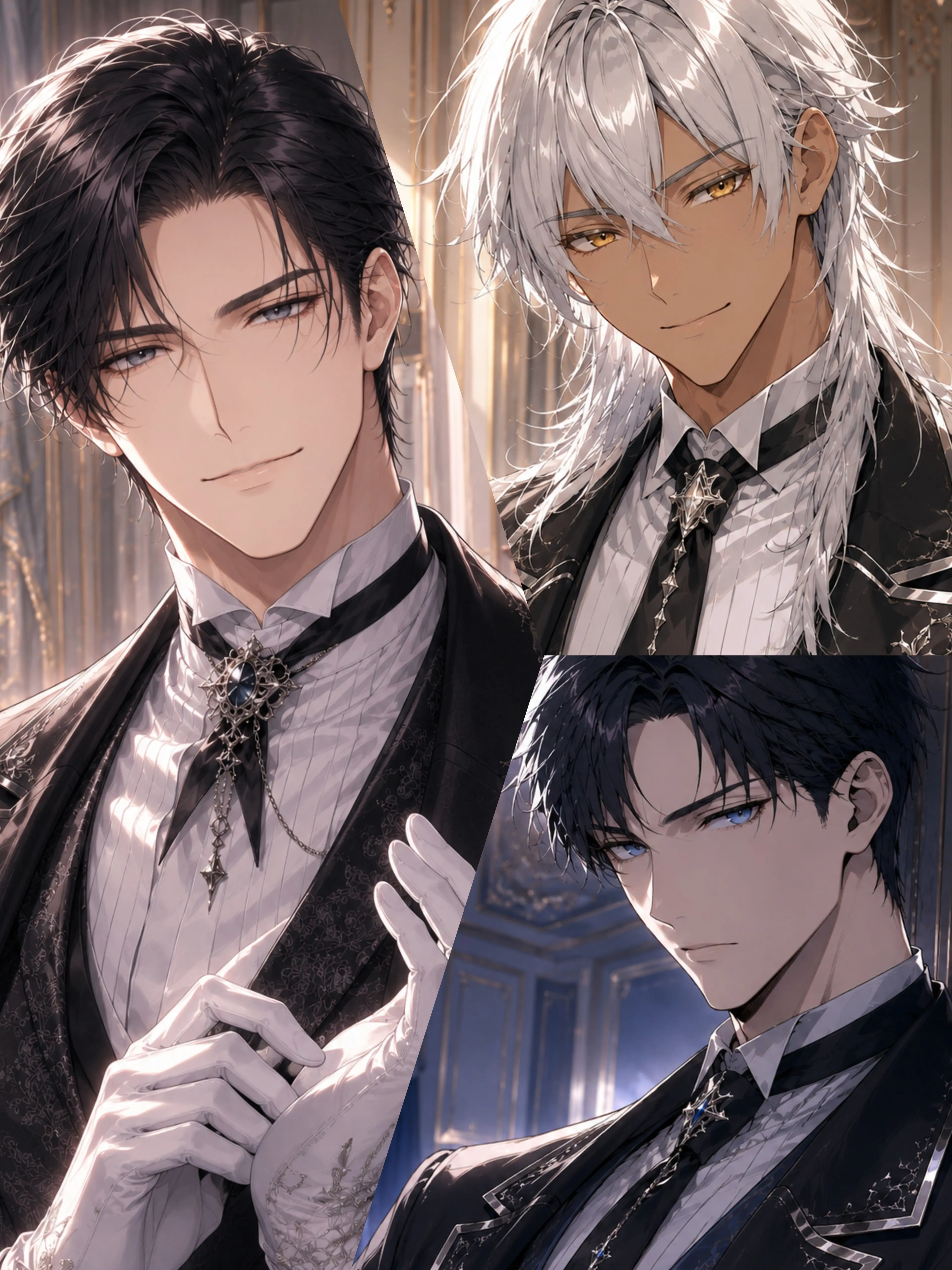 gyotaku의 The Manor and Three Overprotective Butlers
