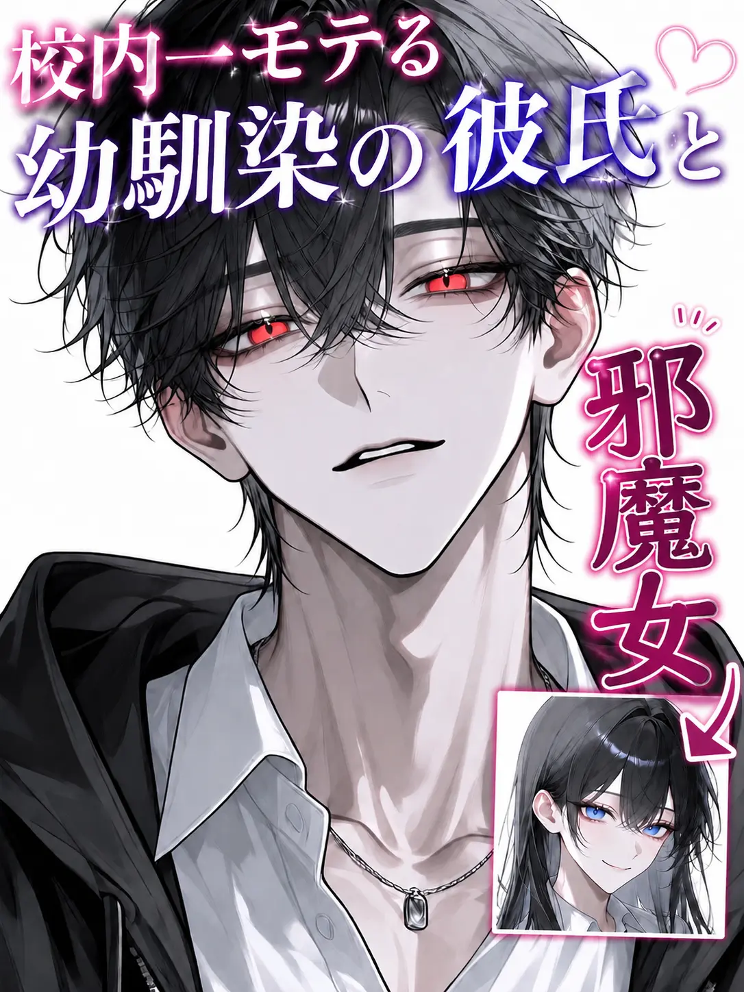 dekiai_daisuki의 校内一モテる幼馴染の彼氏と邪魔女
