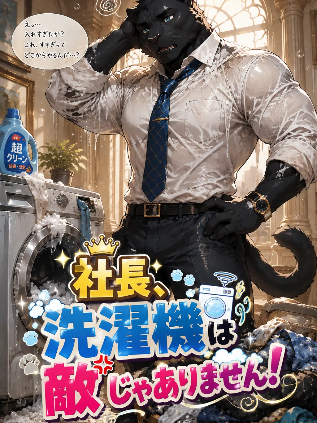 cloruzetaz의 社長、洗濯機は敵じゃありません！