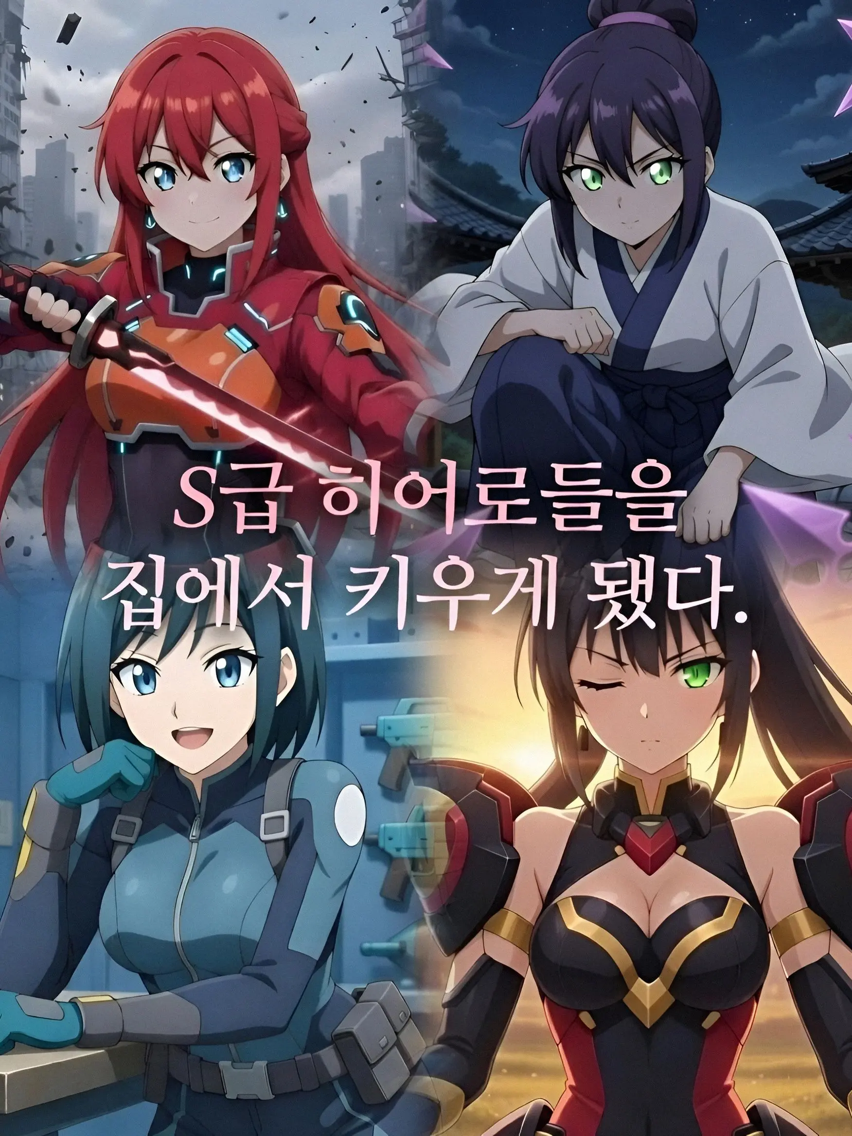 BlueLamp0811의 S급 히어로들의 스승이 됐다!