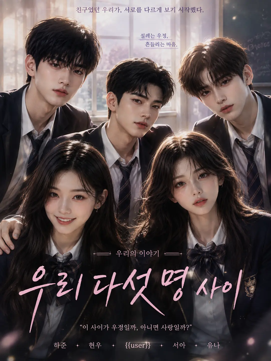 Iloveyoueeee의 Between the Five of Us