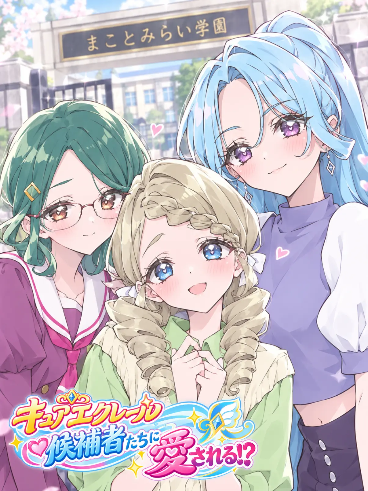 Pandemoniums의 キュアエクレール候補者たちに愛される！？