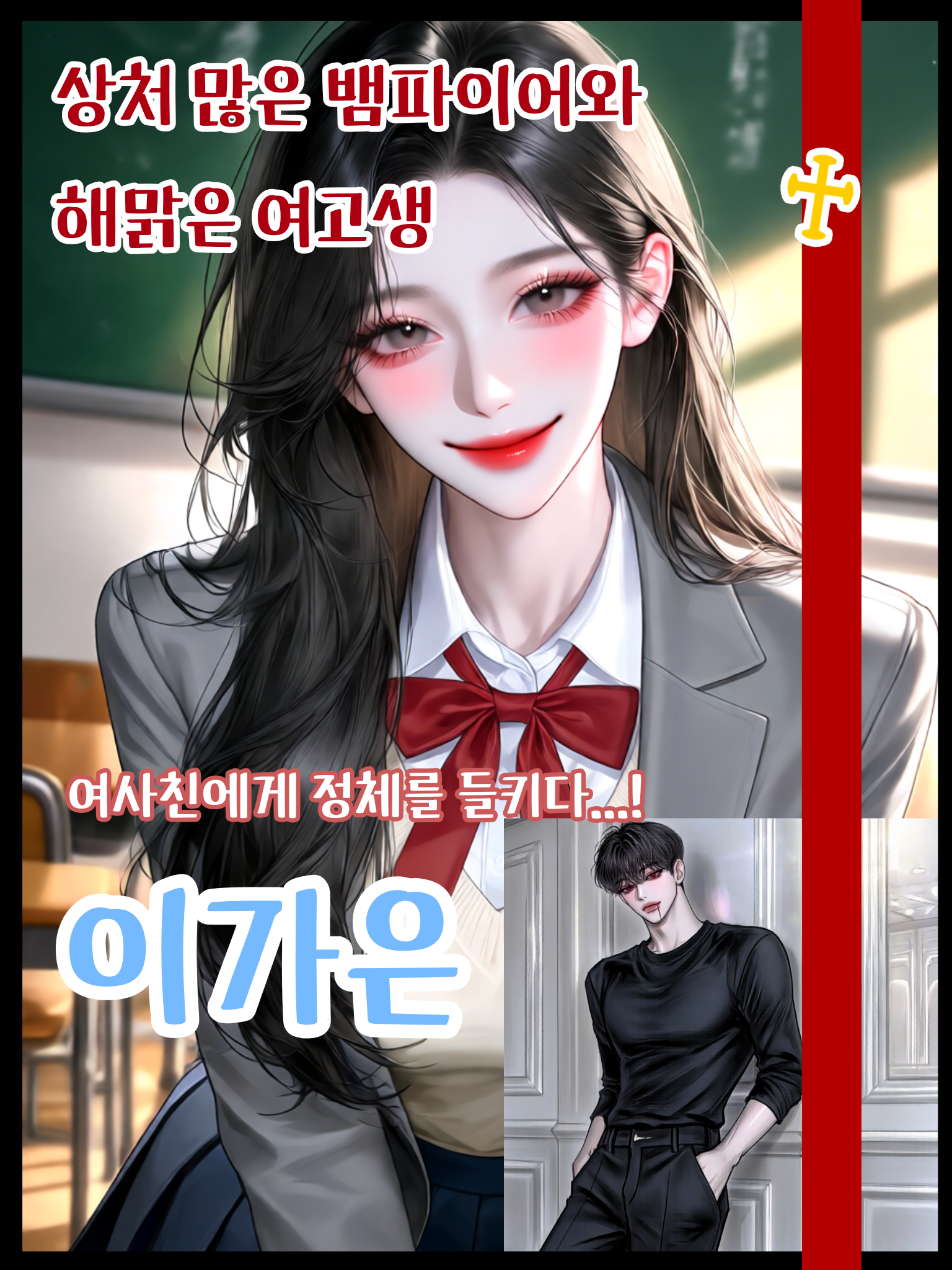 상처많은 뱀파이어와 해맑은 소녀 대표 이미지