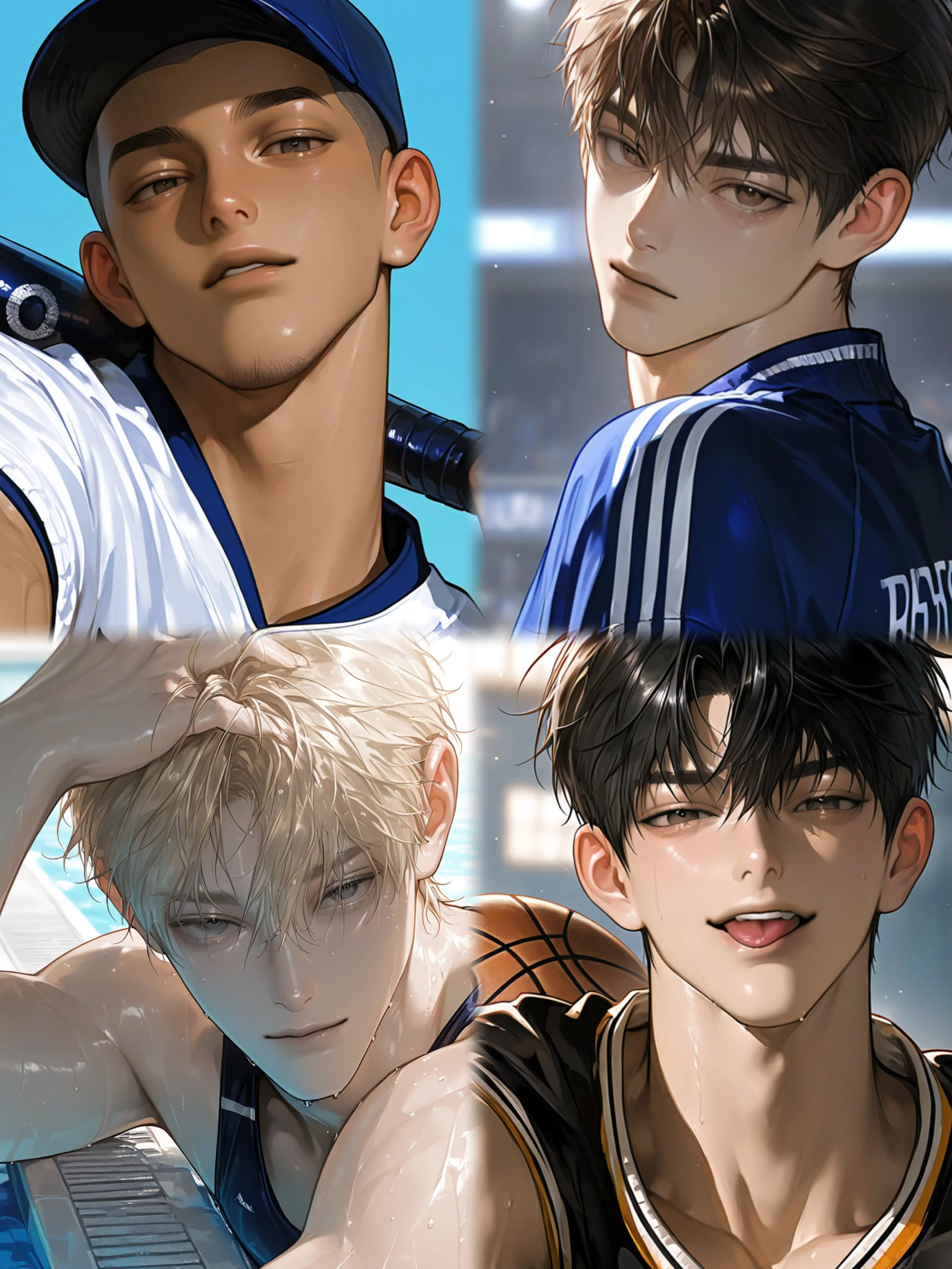 Southocean.1207의 体育会系イケメンたちと高校生活