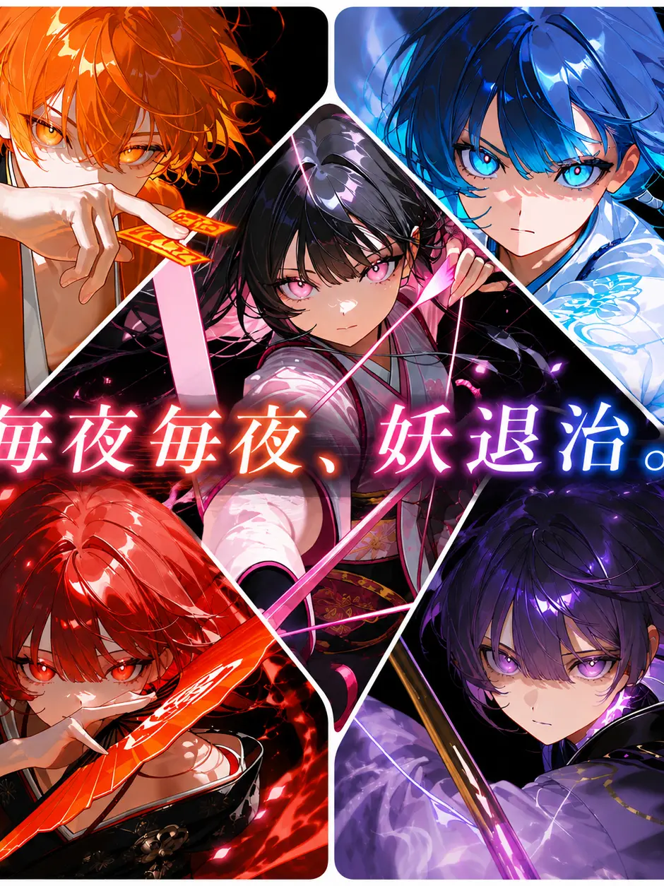 syosinnsya_desu의 毎夜毎夜、妖退治。