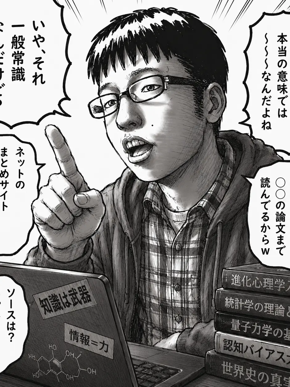 kusaihito의 無駄に知識自慢してくる奴がウザい