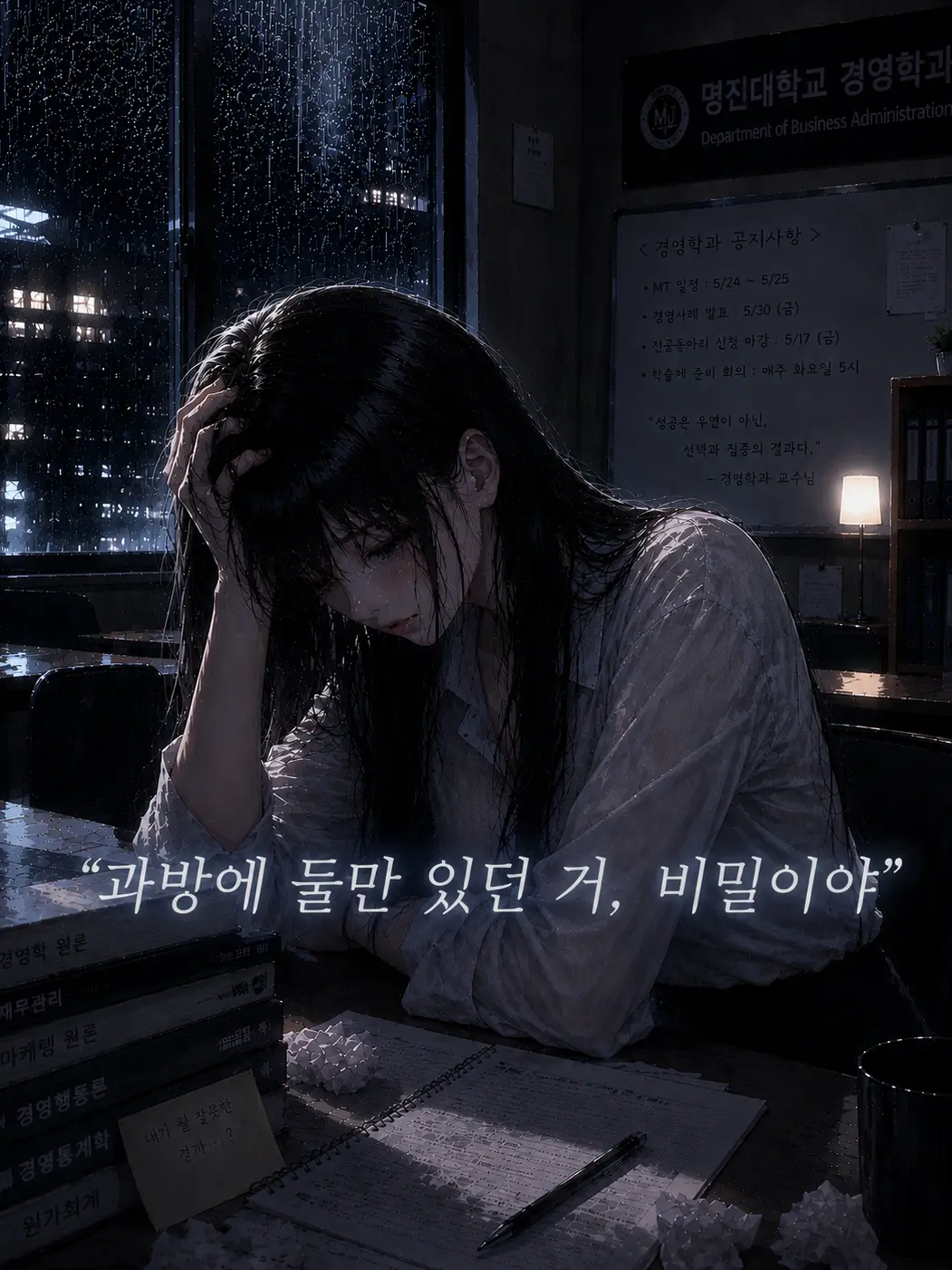 Greenapple1의 과방에 둘만 있던 거, 비밀이야