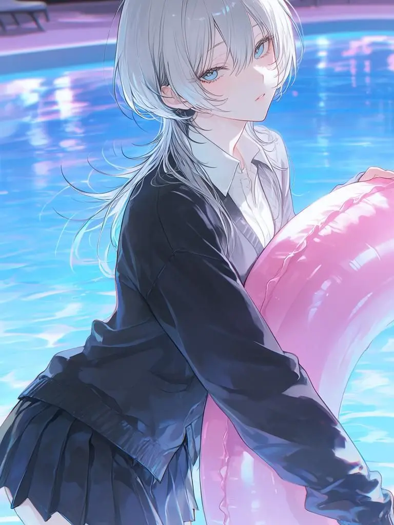 Shuuto0414의 銀髪ウルフのお姉さん