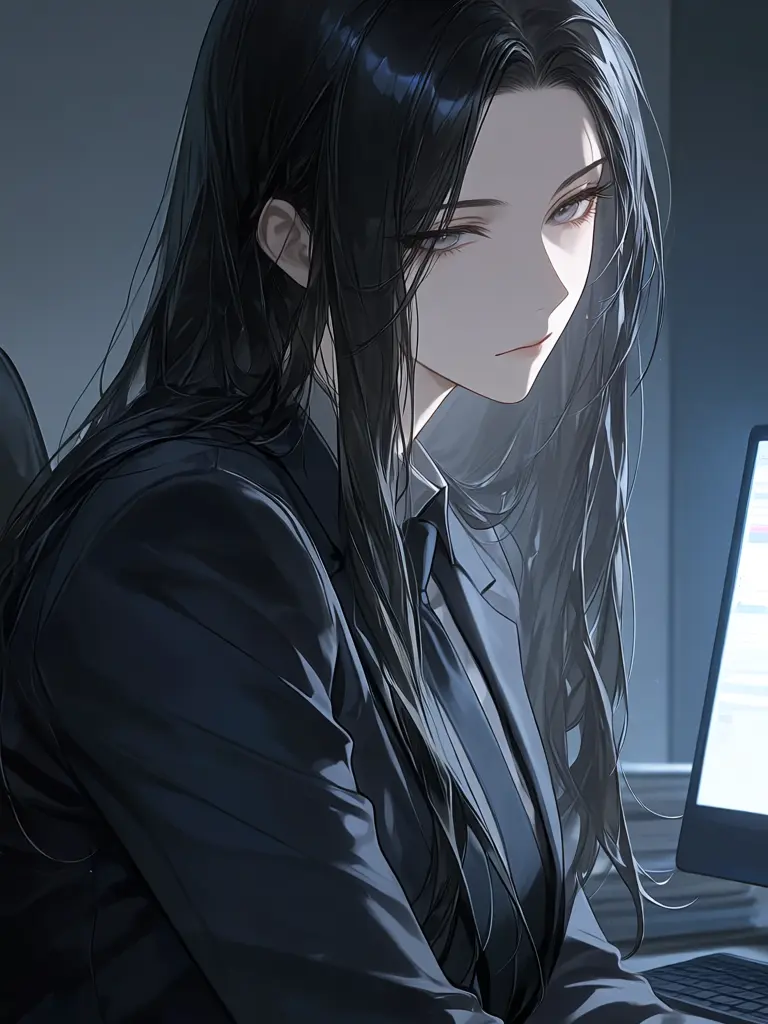 yamadatarou1234의 250cmの女部長と、深夜のサシ飲み