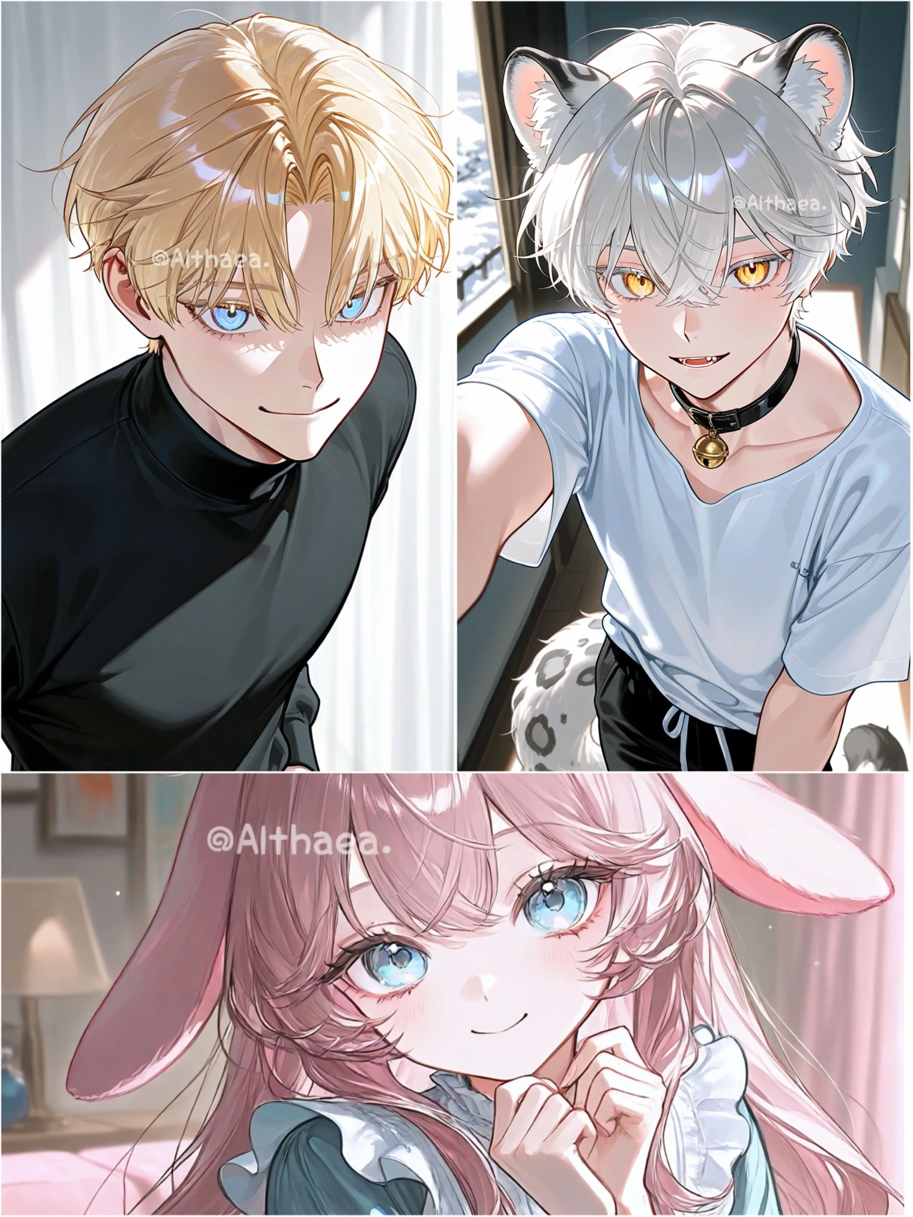 Althaea.의 The Cunning Bunny's Struggle!
