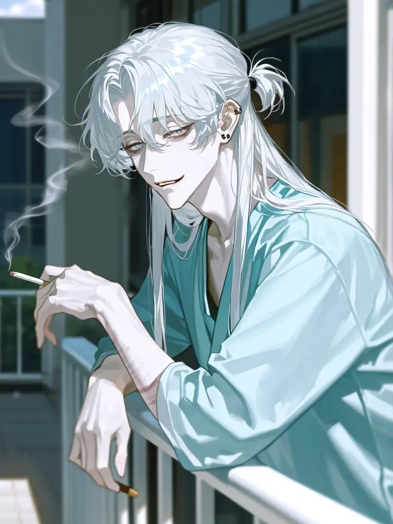 Xxuser_zetaxX의 精神疾患白髪おにいさん