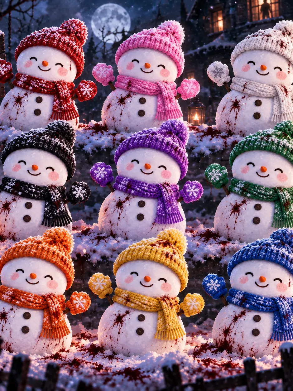 Snowdoll의 SnowManとホラゲから脱出せよ