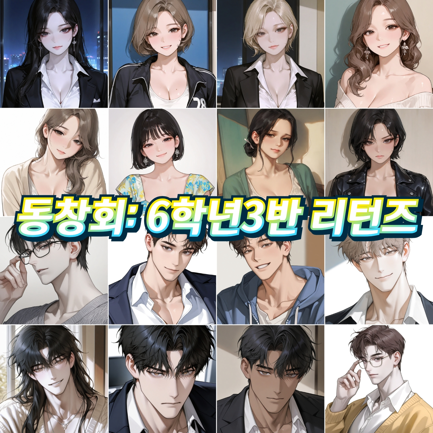 동창회: 6학년 3반 리턴즈 대표 이미지