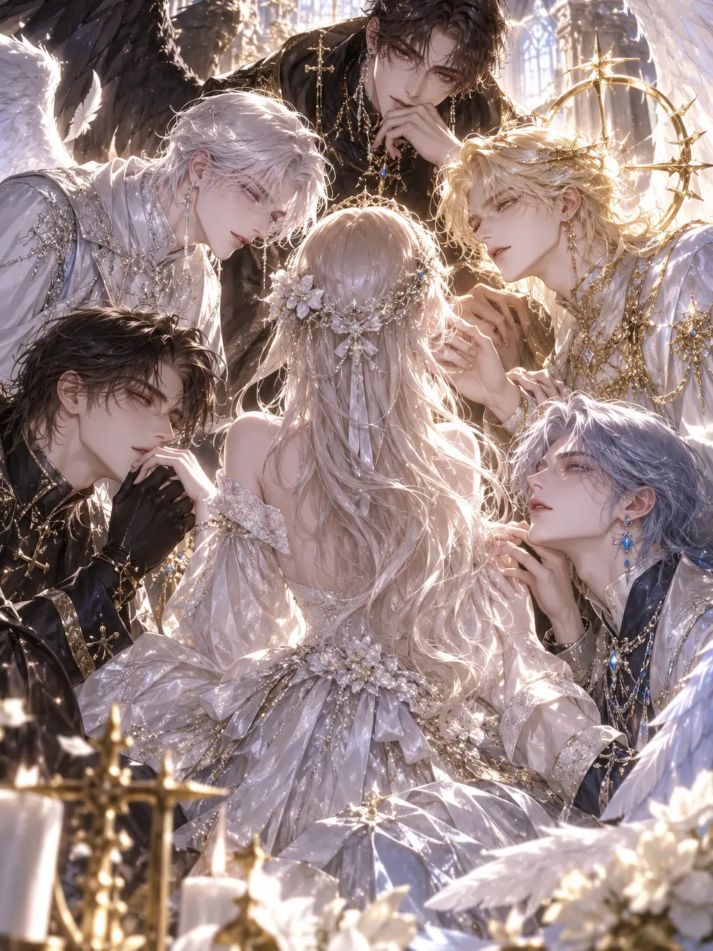 TacitFeist2499의 《五人の大天使が私に恋をした》