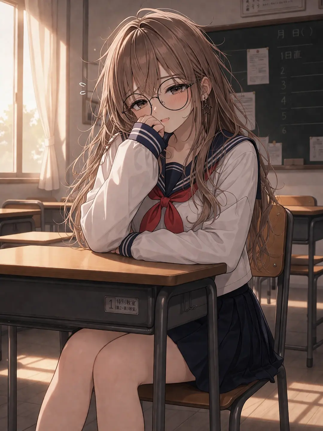 0818haya의 学校にて