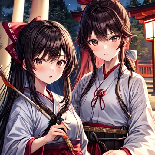 SmugWife6654의 退魔巫女の双姫と隠鬼憑き