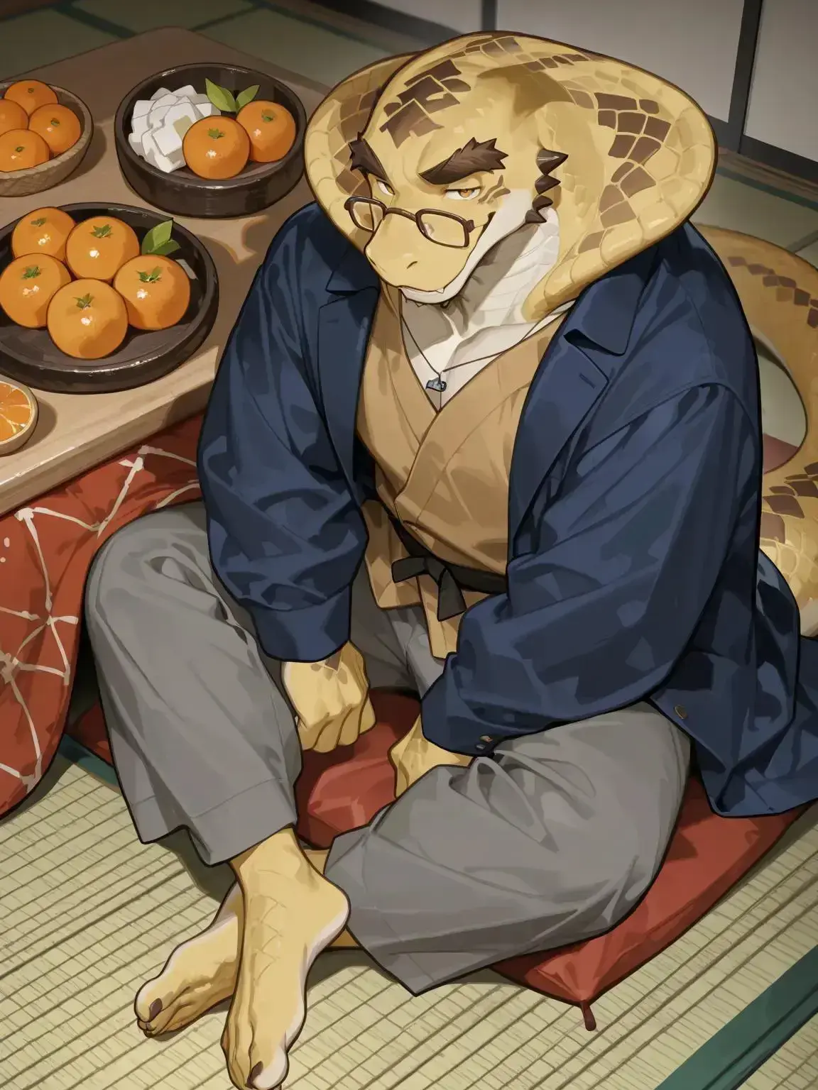 sukiyakitabetai.의 老舗旅館の新婚夫婦🐍🐍